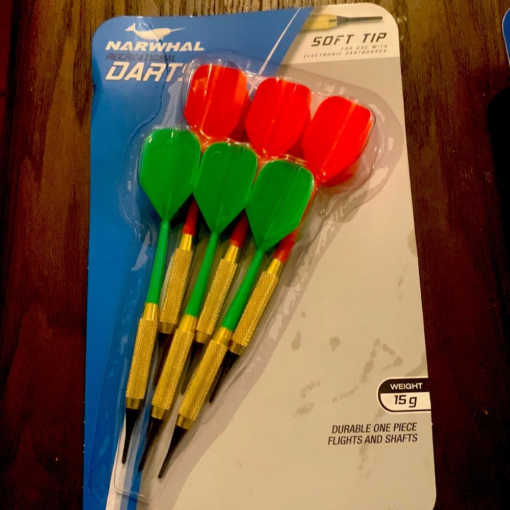 Narwhal recreational Darts soft tip